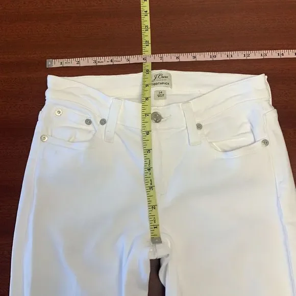 J.Crew White Skinny Jeans Skinny